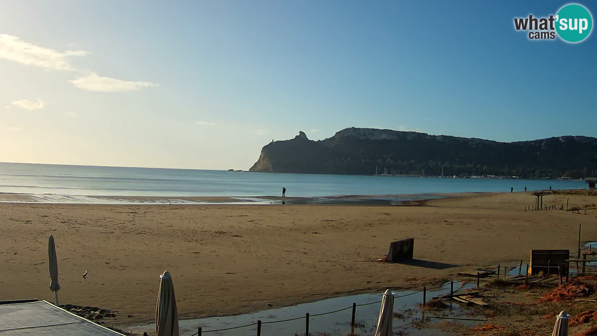 Poetto beach webcam | Cagliari | Sardinia