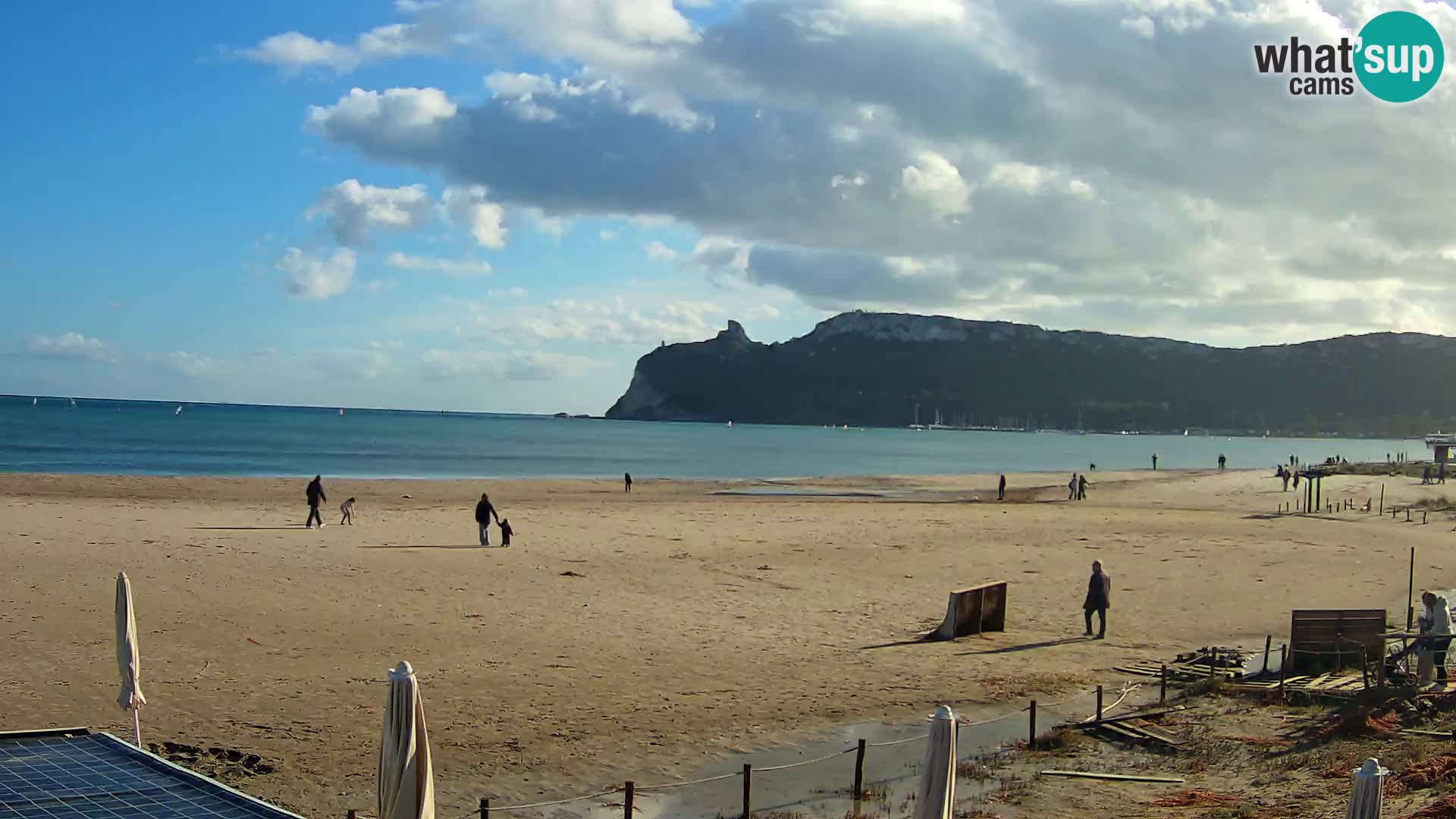 Webcam plage de Poetto | Cagliari | Sardaigne