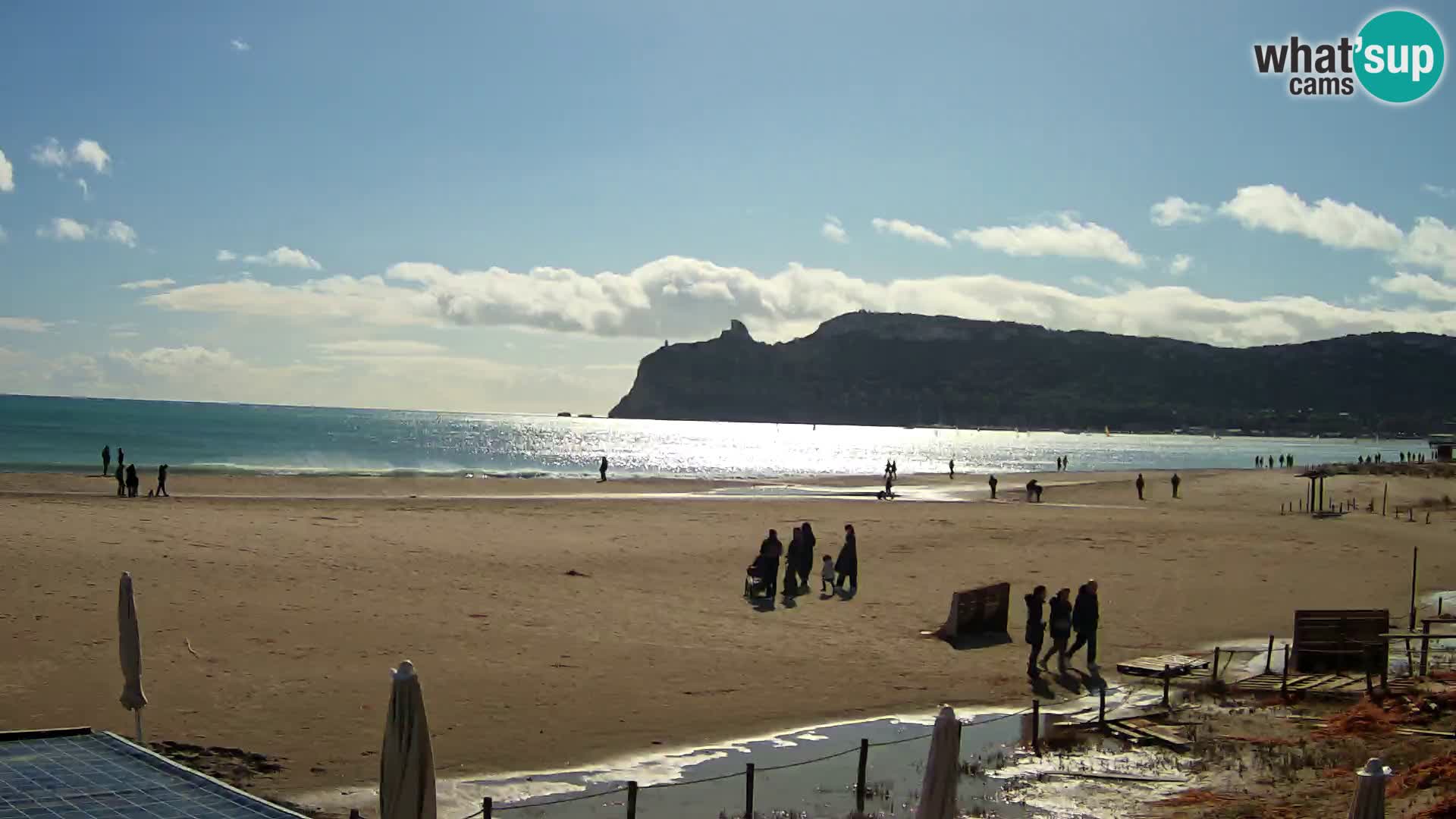 Poetto beach webcam | Cagliari | Sardinia
