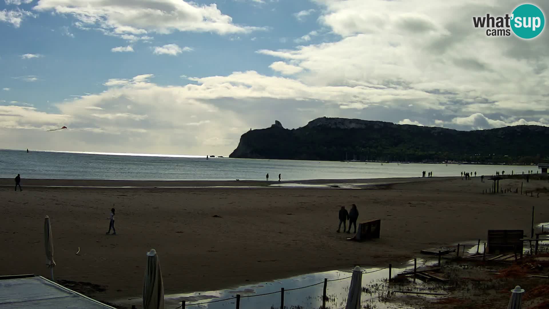 Webcam plage de Poetto | Cagliari | Sardaigne