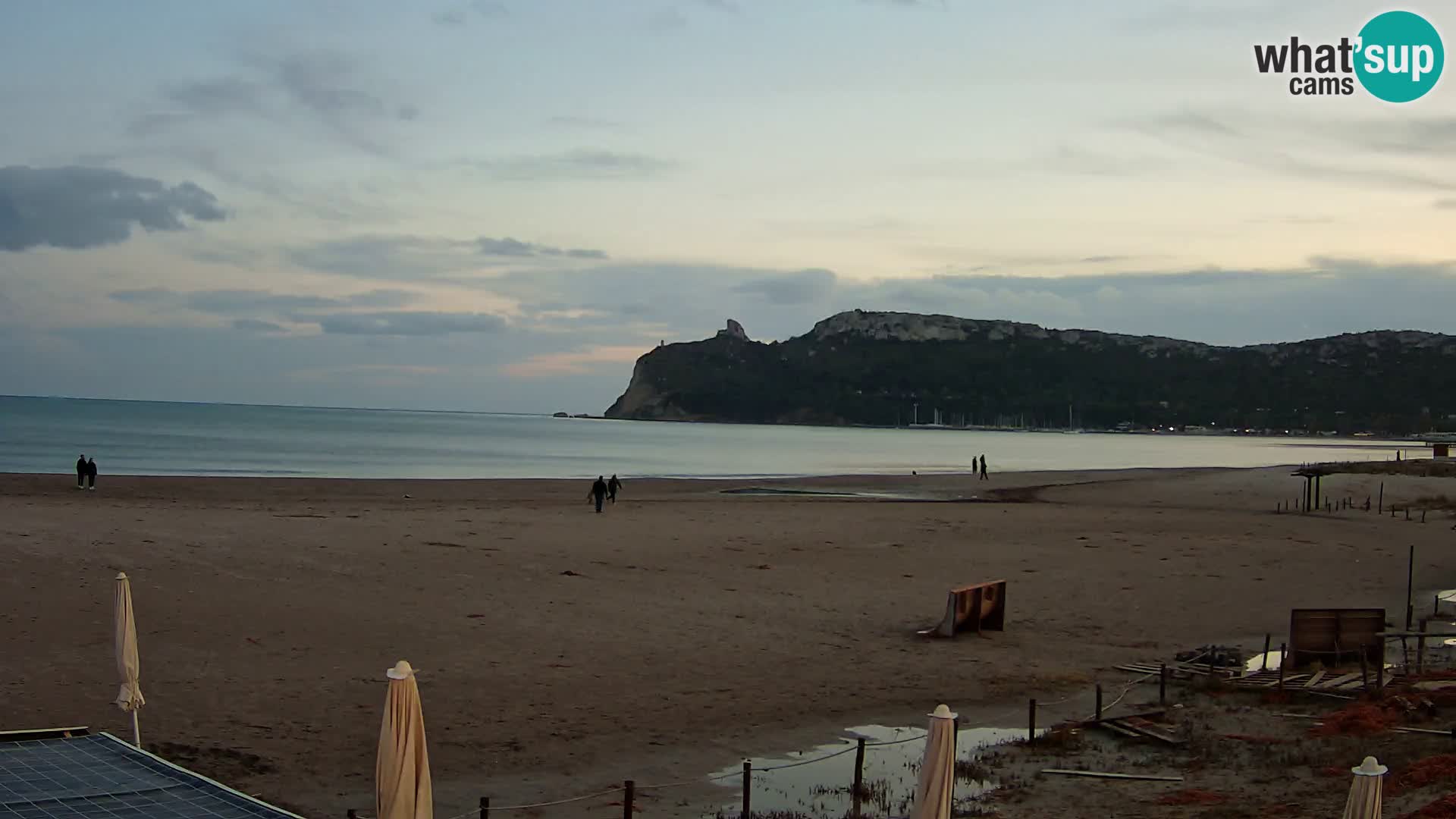 Webcam plage de Poetto | Cagliari | Sardaigne