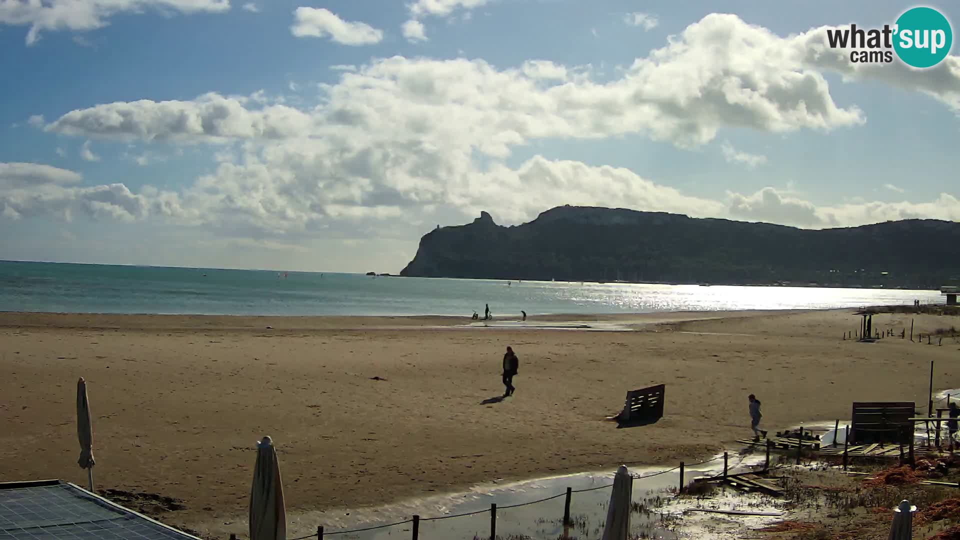 Poetto beach webcam | Cagliari | Sardinija