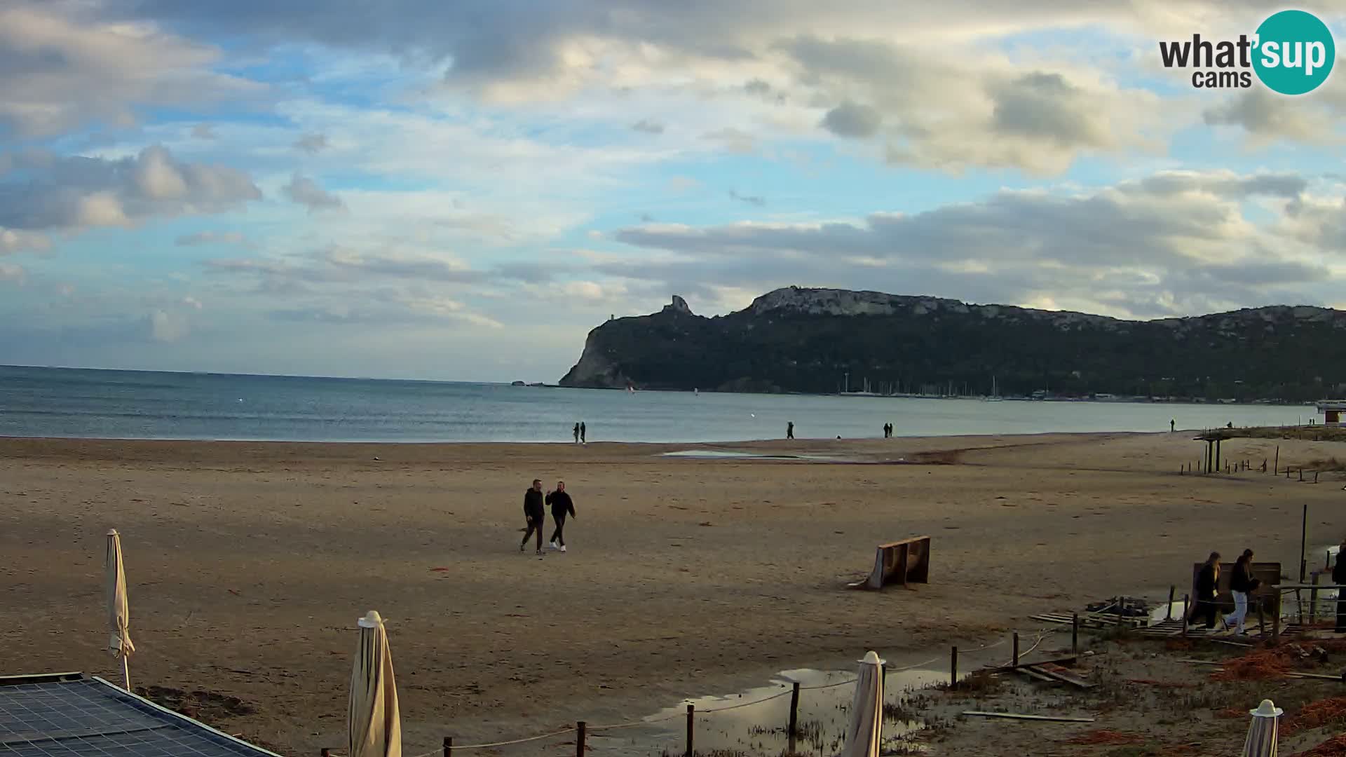Poetto beach webcam | Cagliari | Sardinija