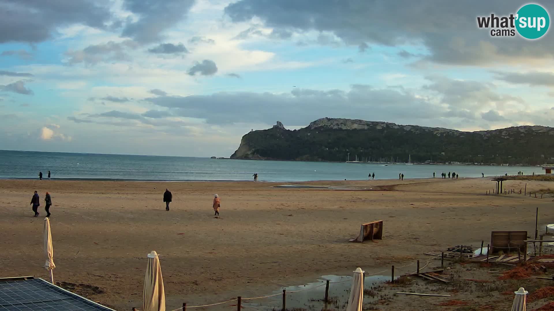 Poetto beach webcam | Cagliari | Sardinia