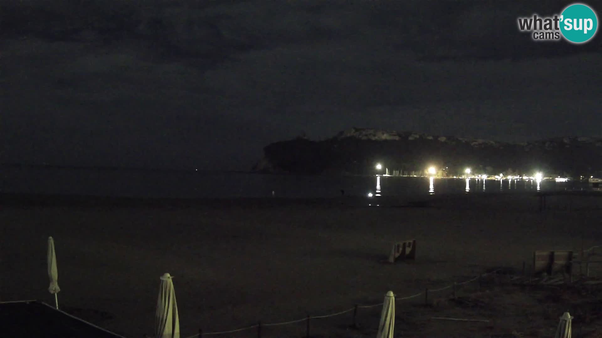 Poetto beach webcam | Cagliari | Sardinija