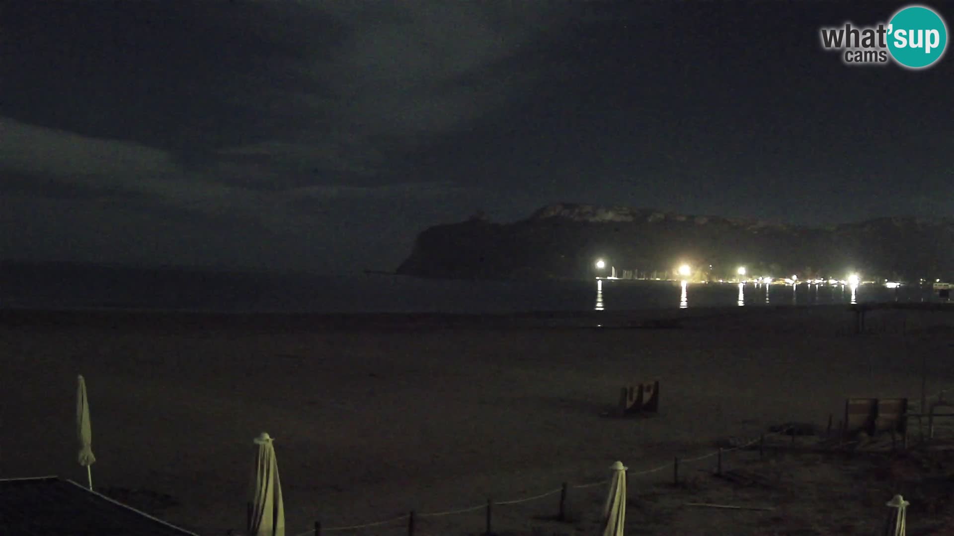 Webcam plage de Poetto | Cagliari | Sardaigne