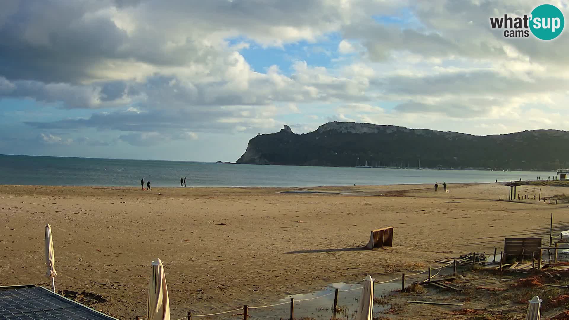 Poetto beach webcam | Cagliari | Sardinija