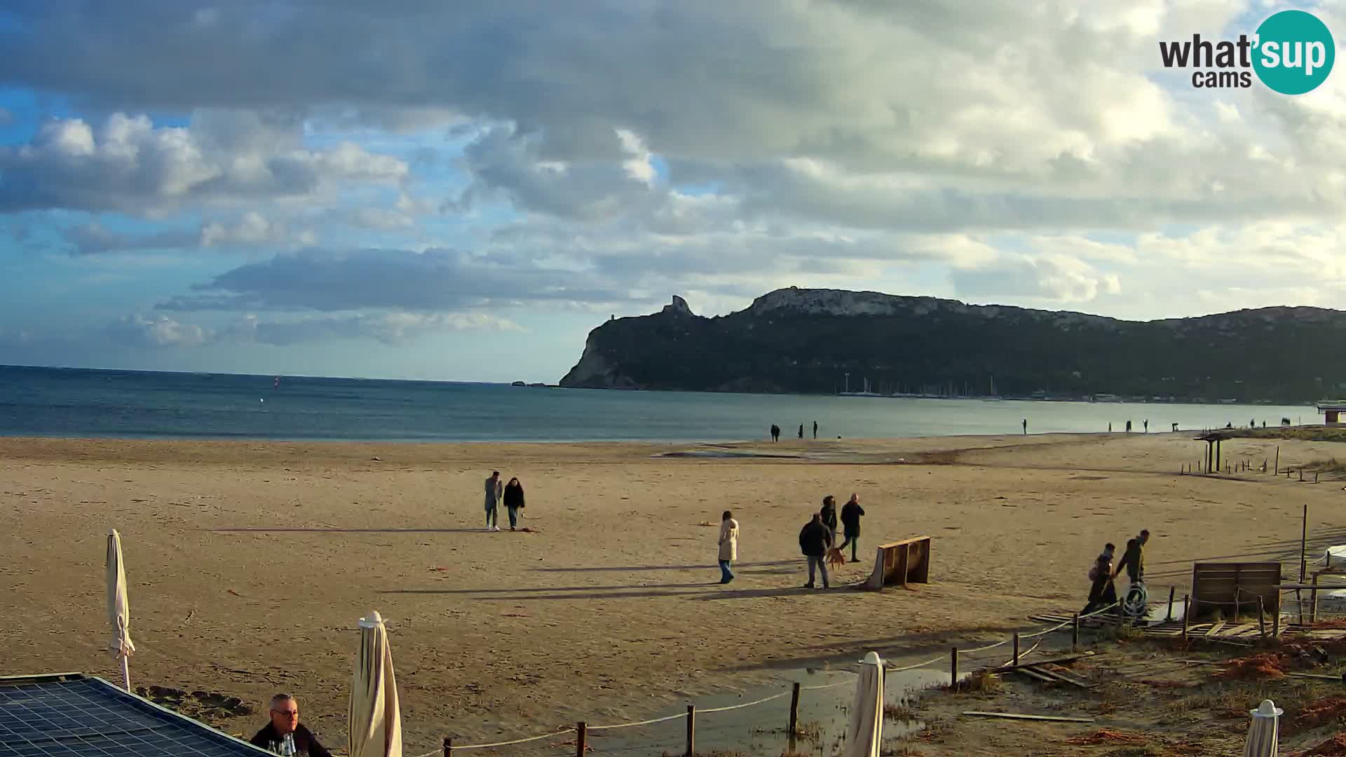 Poetto beach webcam | Cagliari | Sardinija