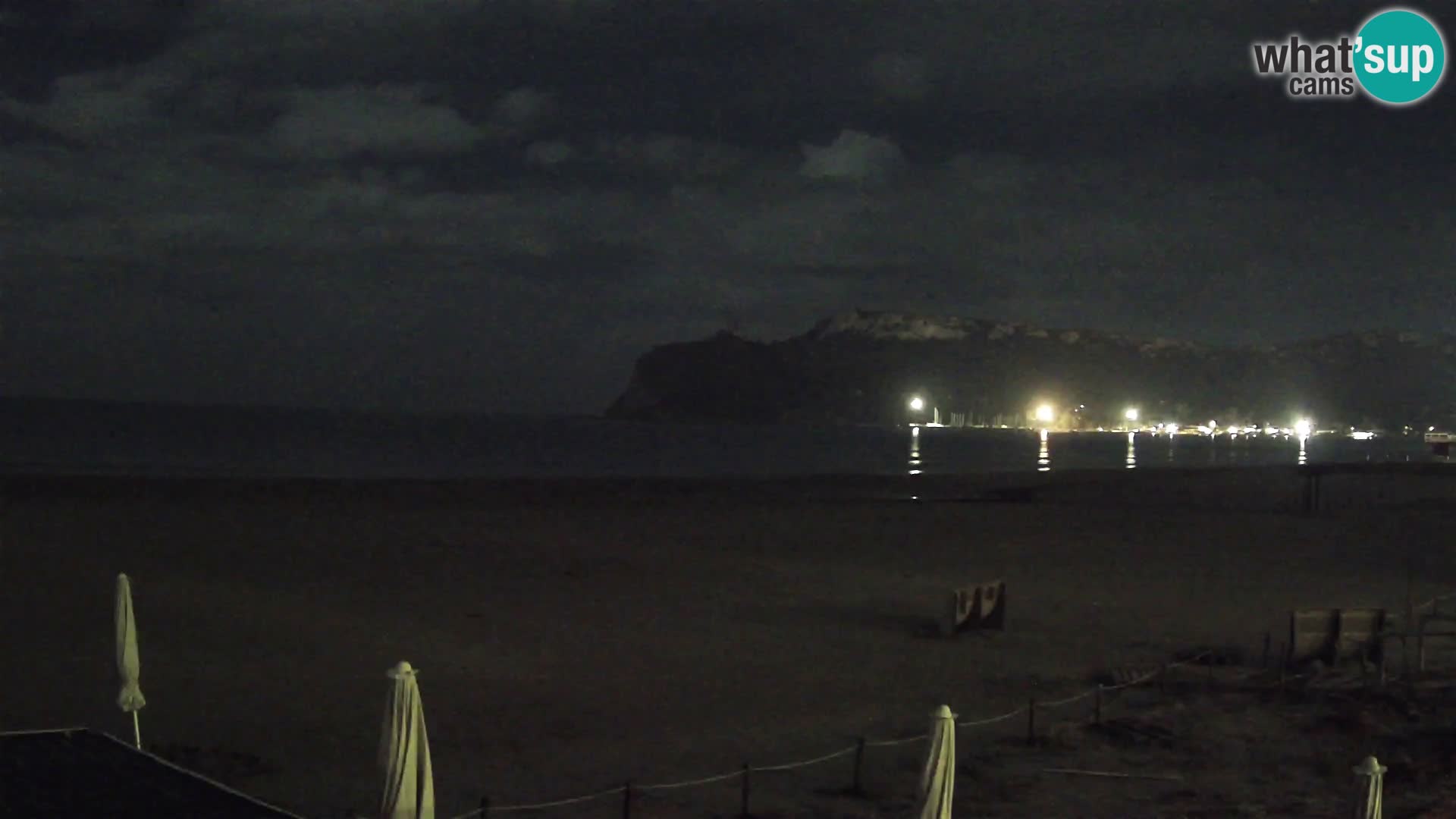 Poetto beach webcam | Cagliari | Sardinija