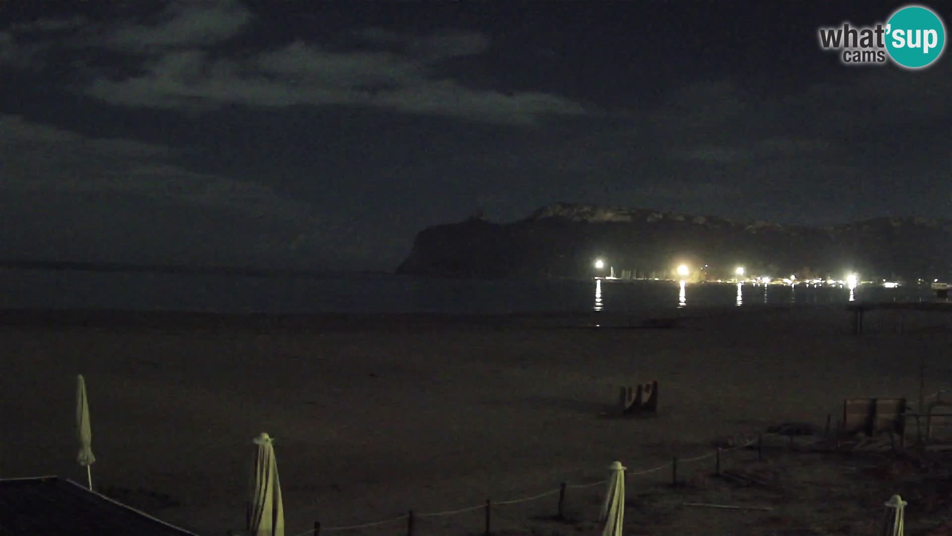Poetto beach webcam | Cagliari | Sardinia