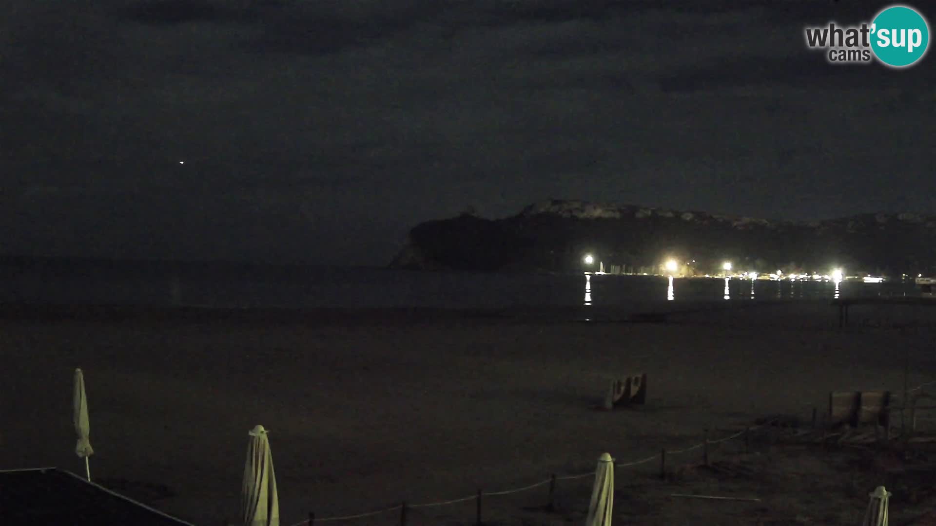 Poetto beach webcam | Cagliari | Sardinija