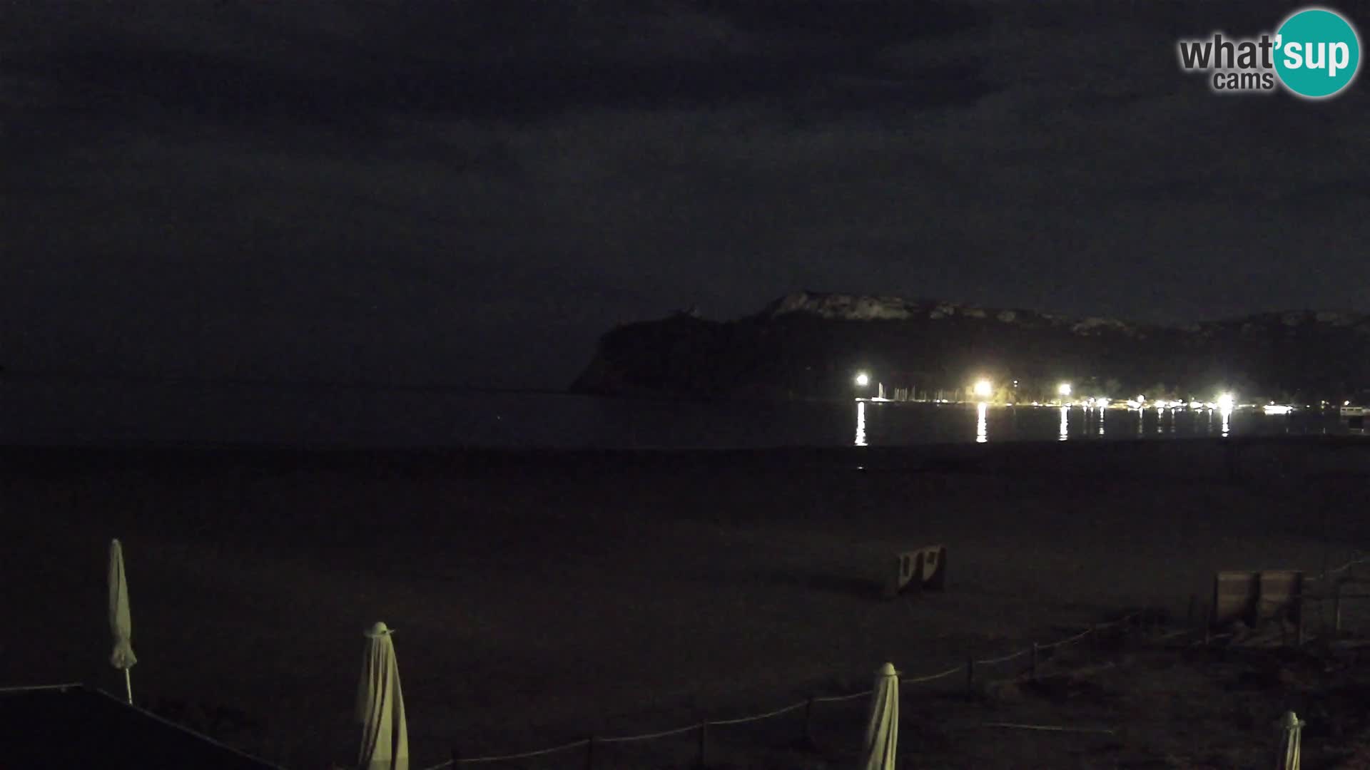 Poetto beach webcam | Cagliari | Sardinija