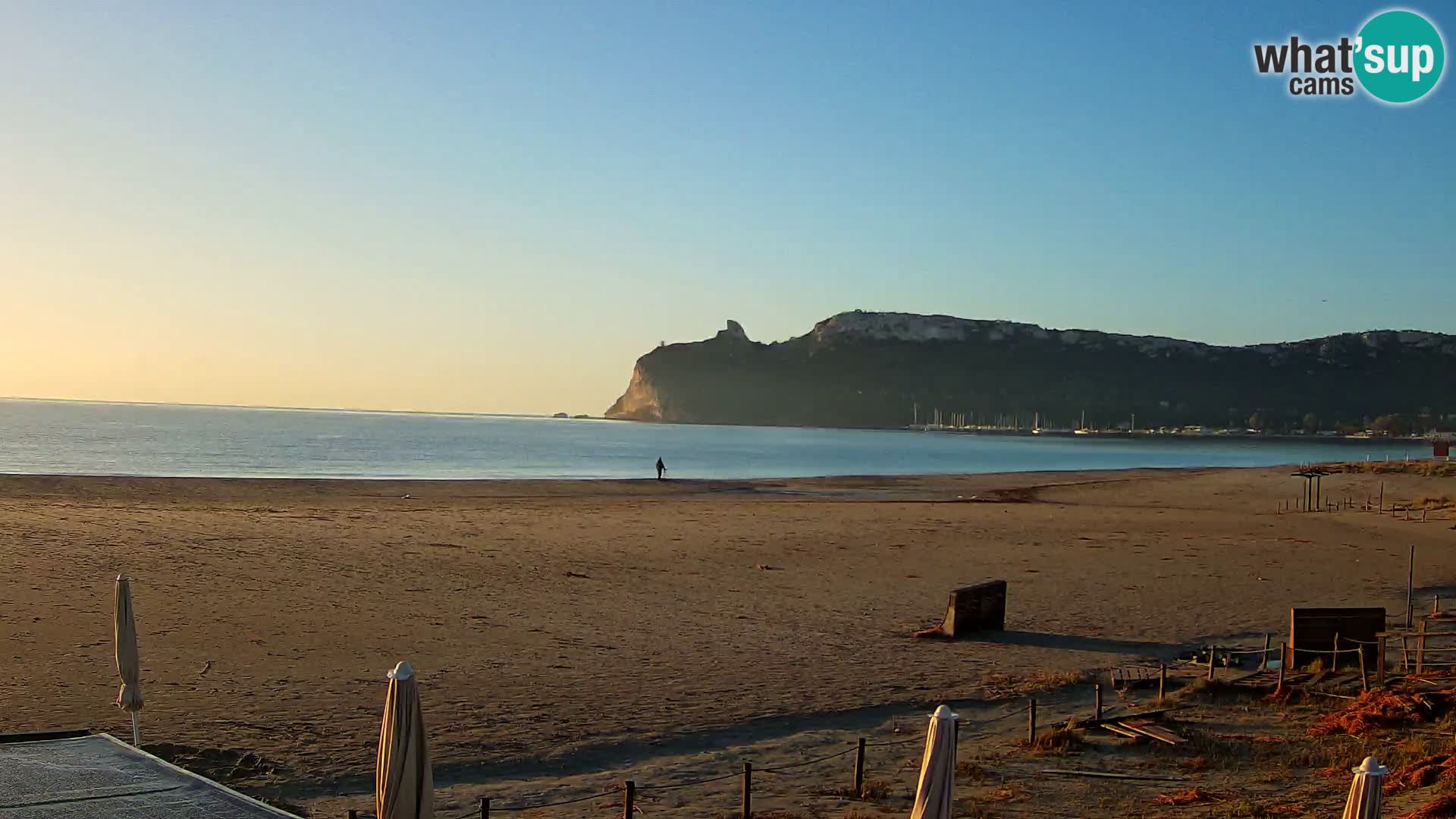 Poetto Strand Webcam | Cagliari | Sardinien