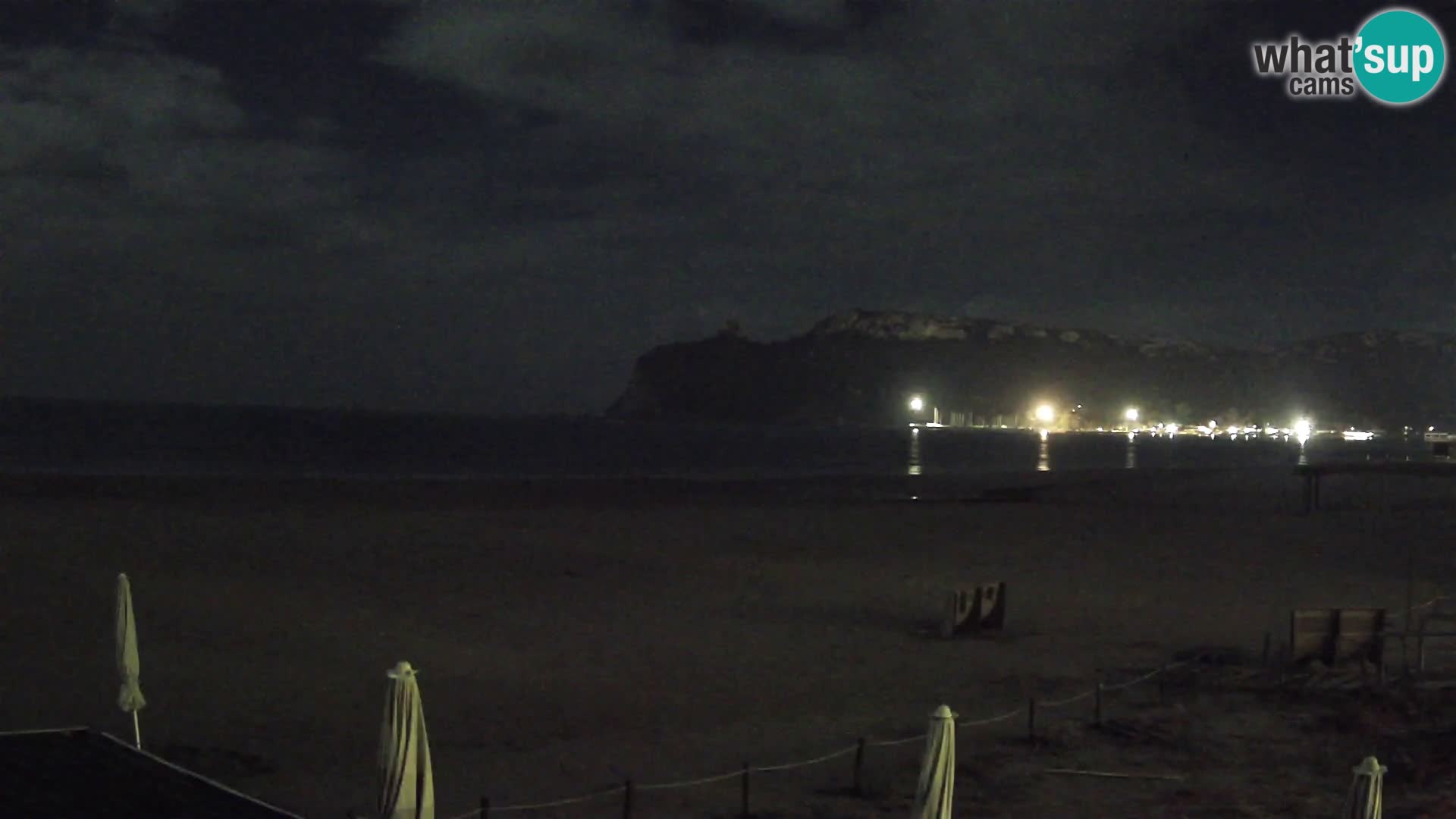 Poetto beach webcam | Cagliari | Sardinia