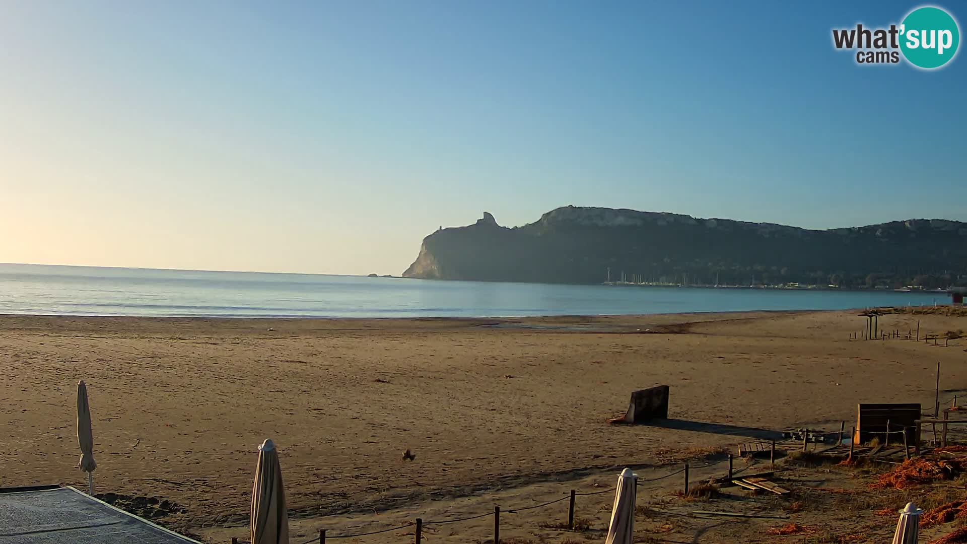 Webcam playa de Poetto | Cagliari | Cerdeña