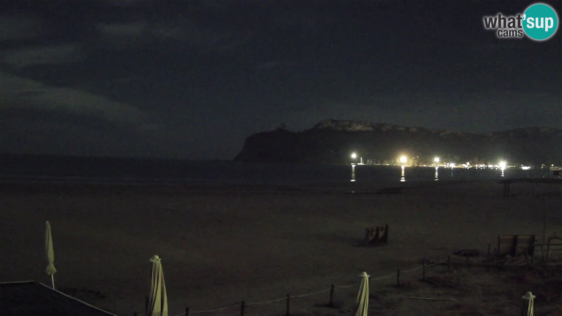 Poetto beach webcam | Cagliari | Sardinija