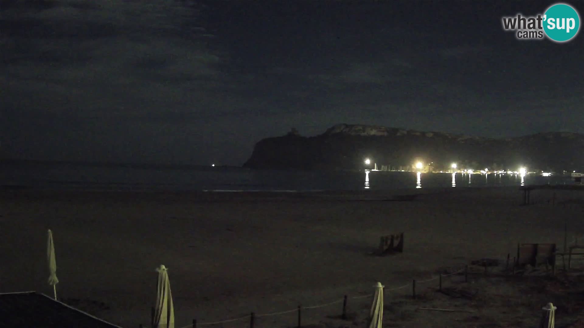 Poetto Strand Webcam | Cagliari | Sardinien