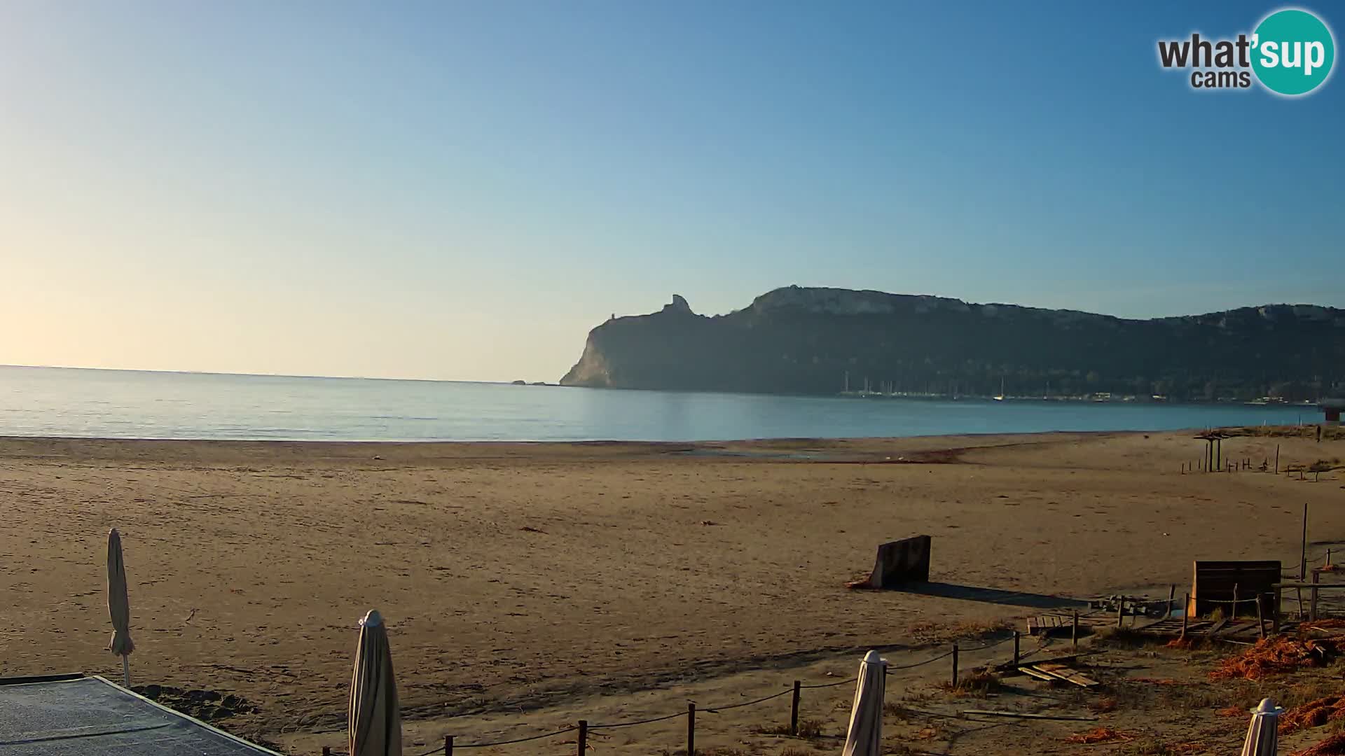 Poetto beach webcam | Cagliari | Sardinia