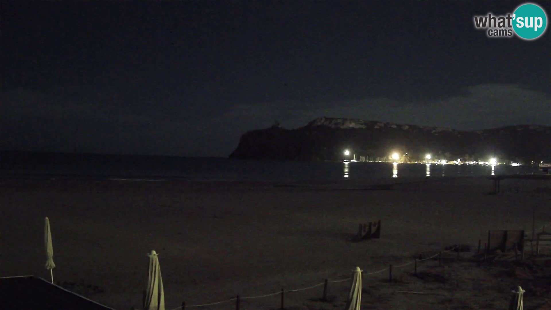 Poetto beach webcam | Cagliari | Sardinija