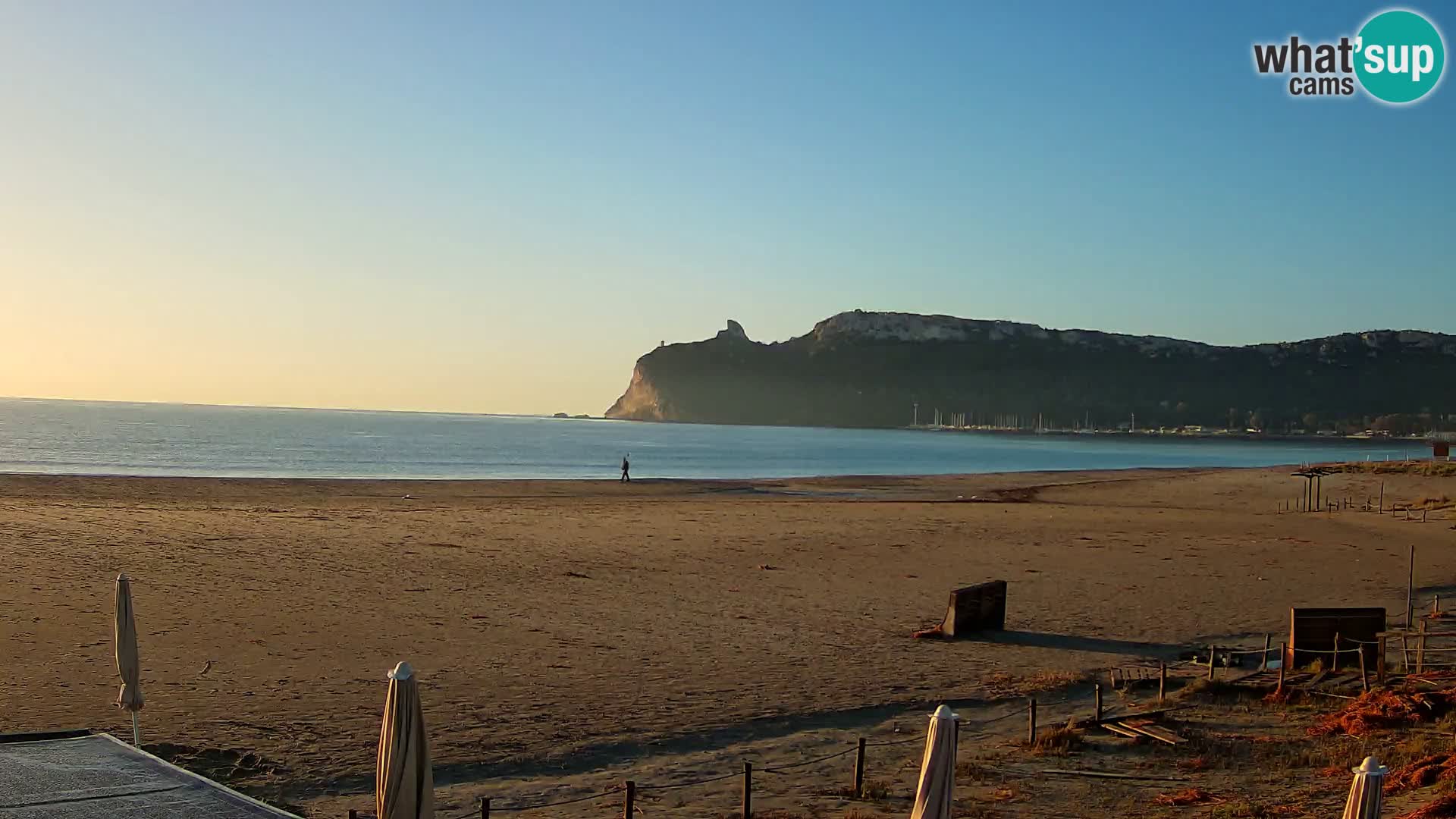 Poetto beach webcam | Cagliari | Sardinia