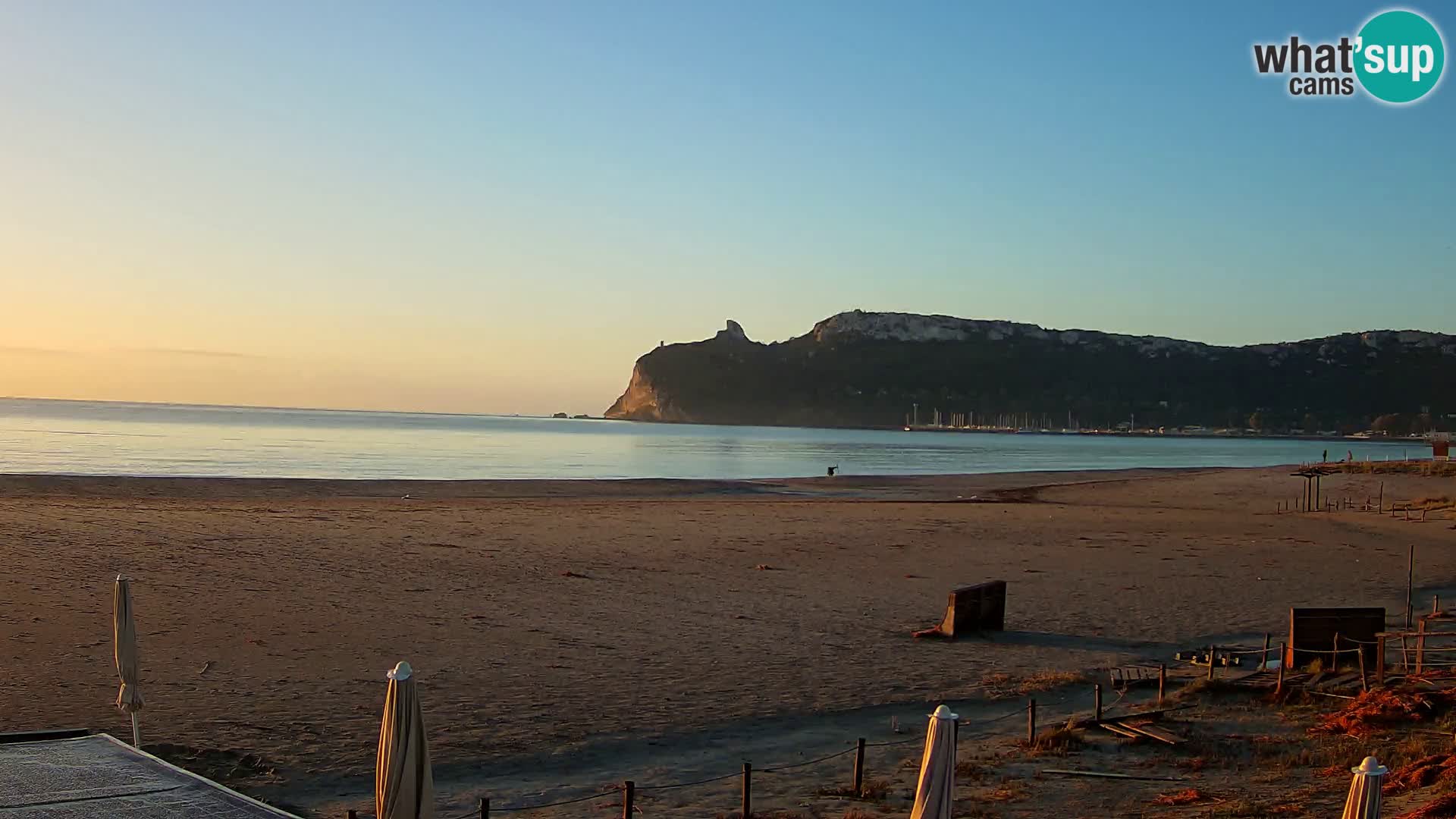 Poetto beach webcam | Cagliari | Sardinia