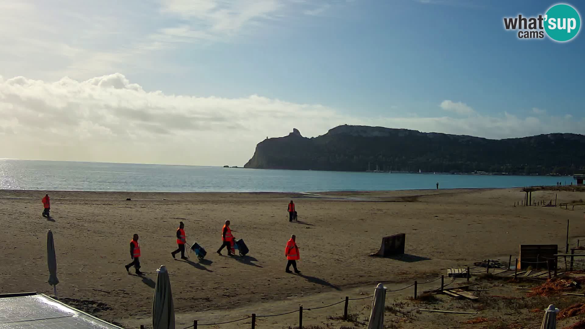 Poetto beach webcam | Cagliari | Sardinia
