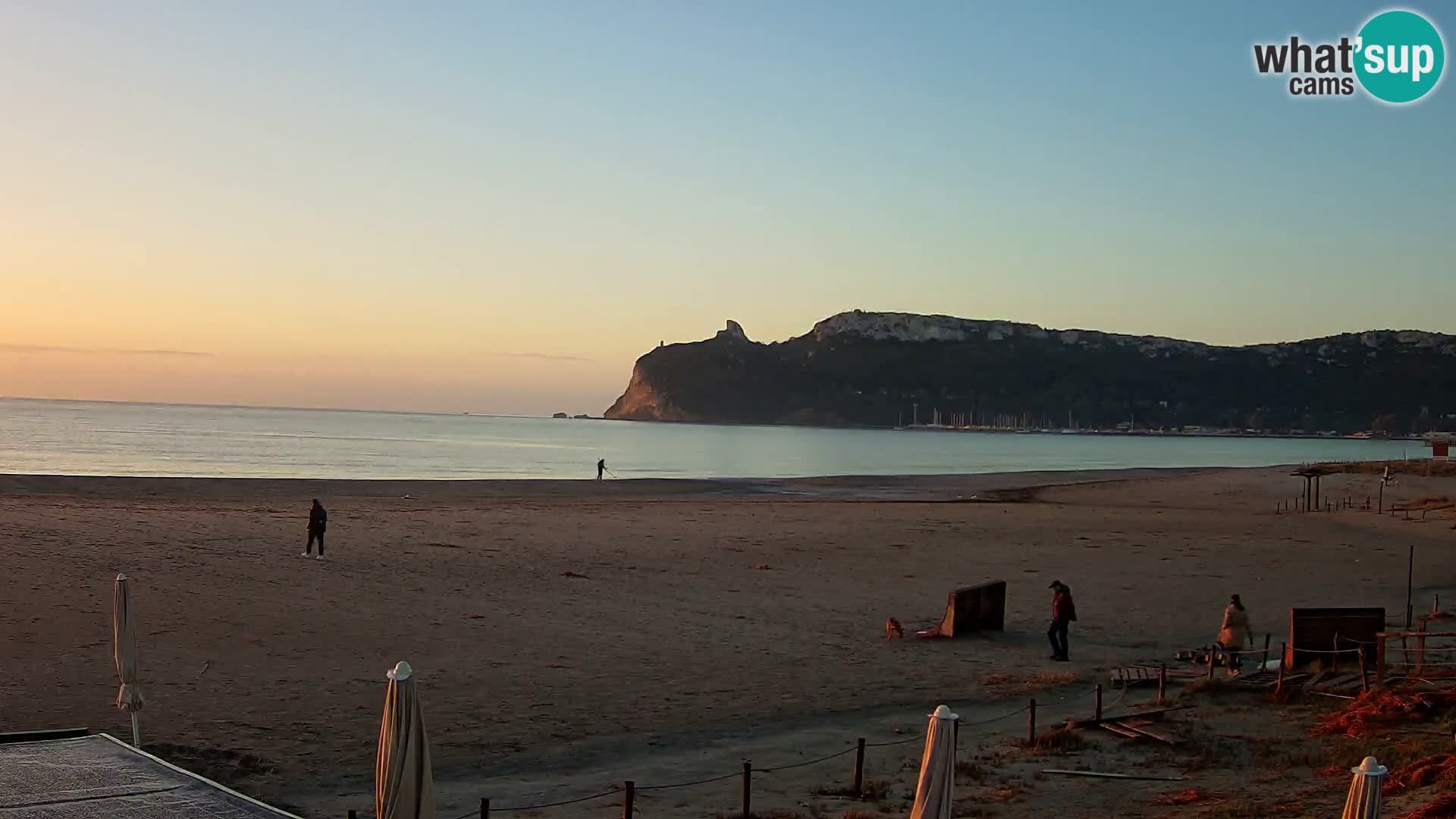 Poetto Strand Webcam | Cagliari | Sardinien