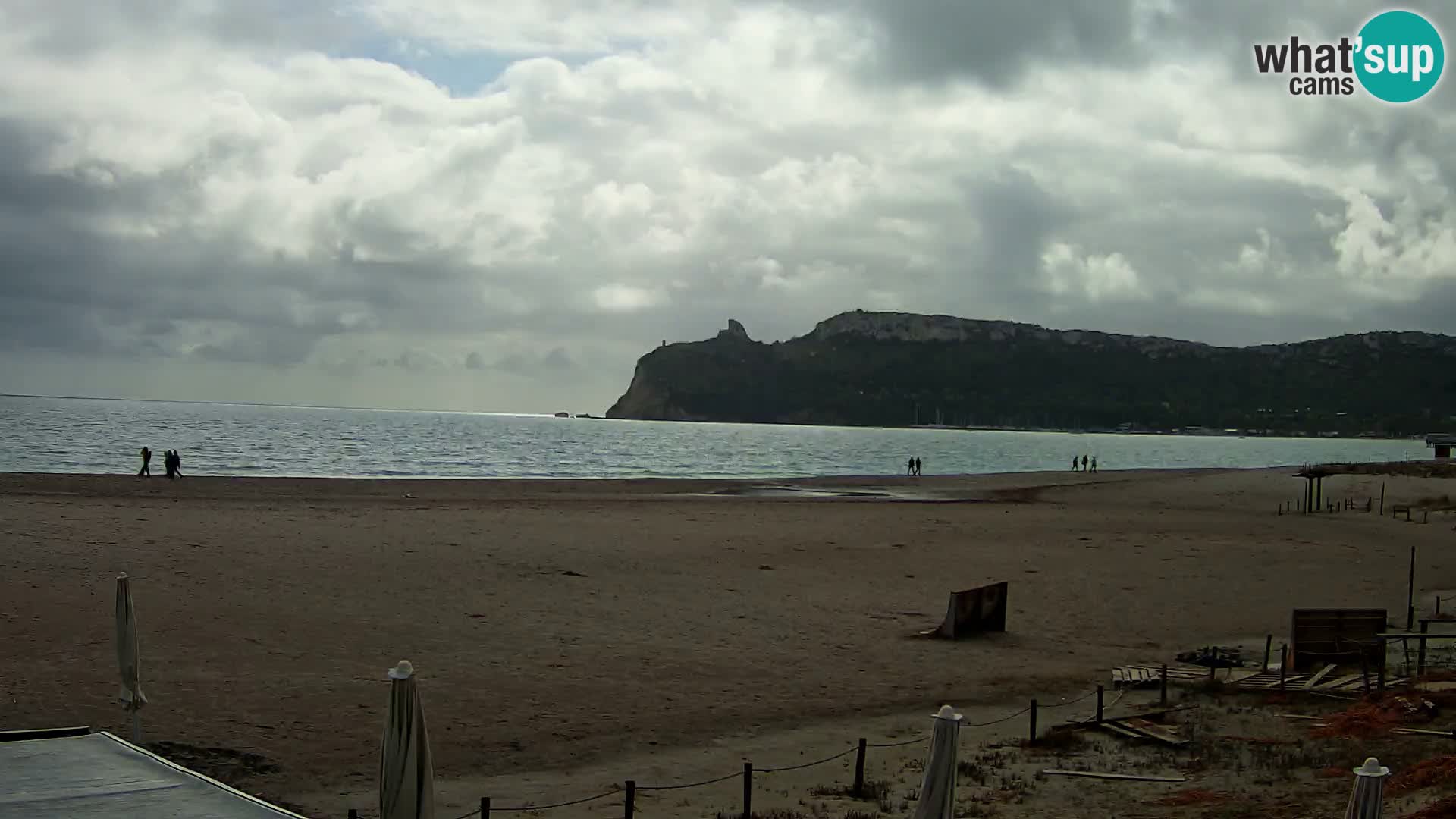Poetto beach webcam | Cagliari | Sardinia