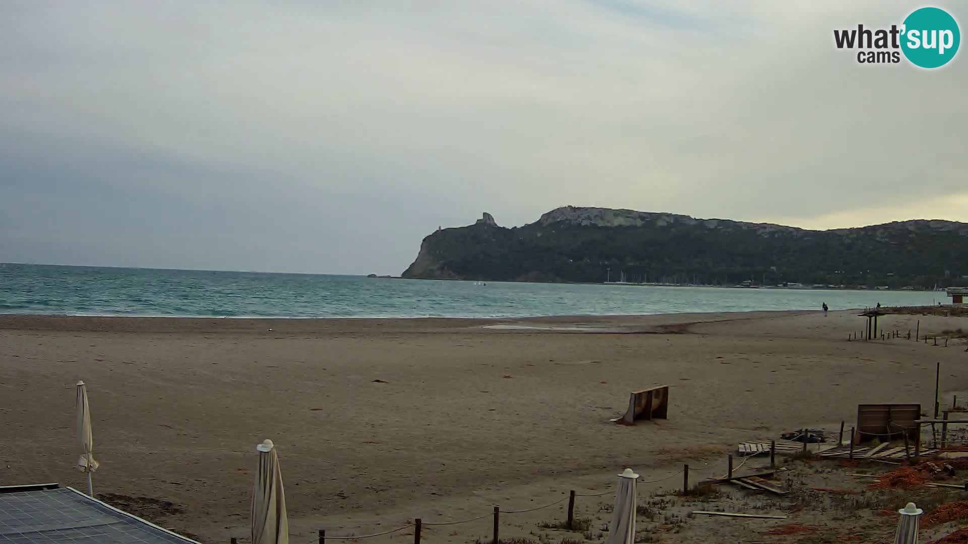 Webcam plage de Poetto | Cagliari | Sardaigne
