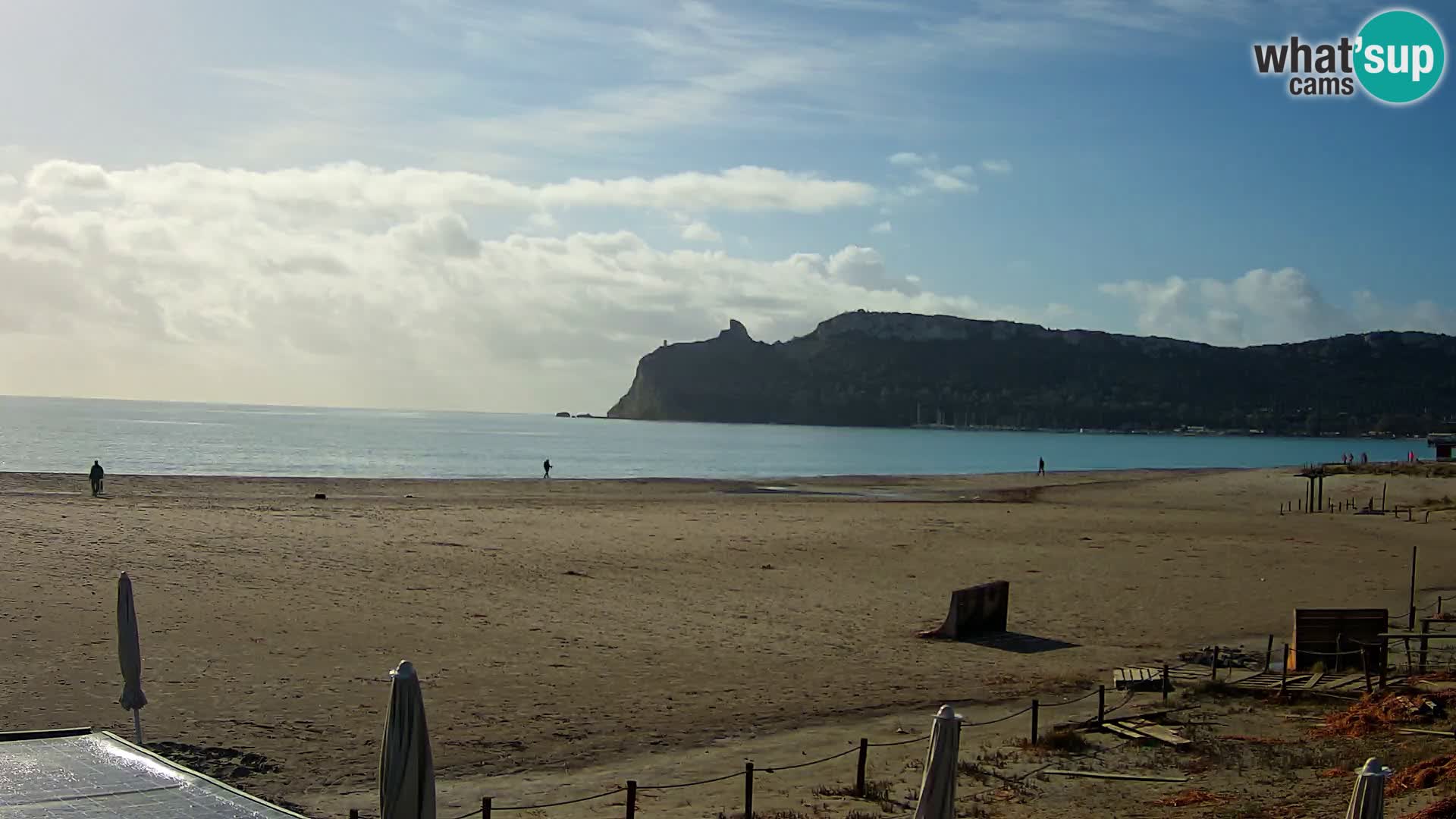 Poetto beach webcam | Cagliari | Sardinia