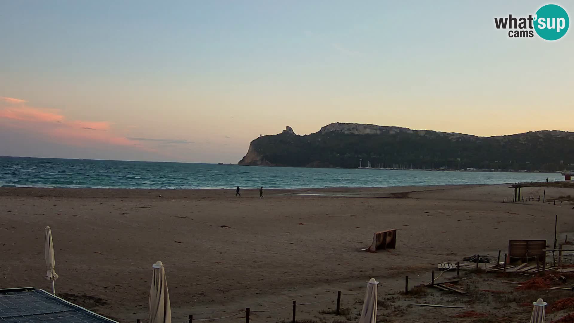 Webcam plage de Poetto | Cagliari | Sardaigne