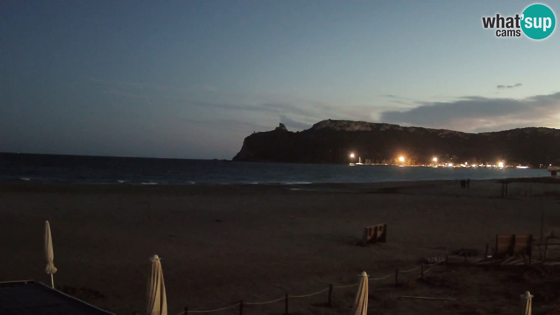 Poetto Strand Webcam | Cagliari | Sardinien