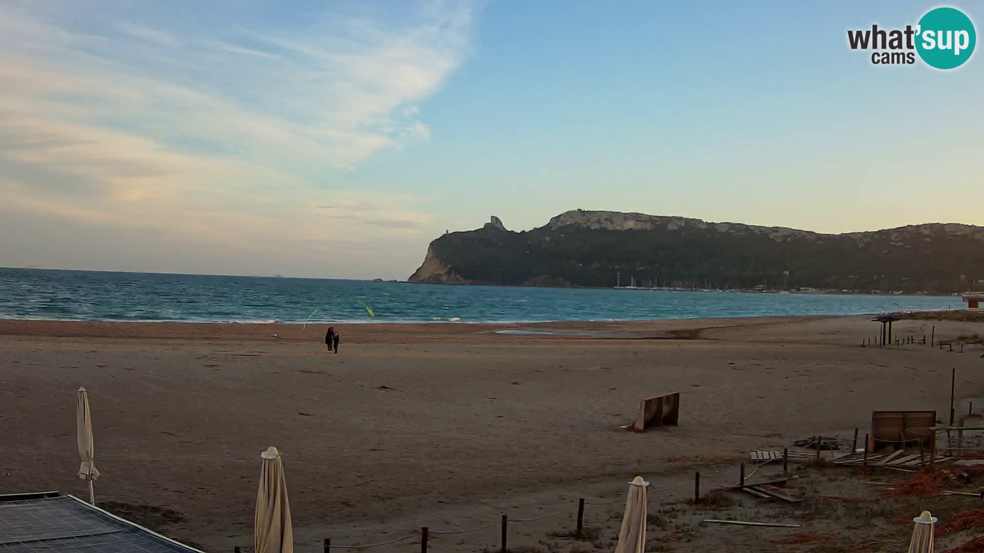 Poetto beach webcam | Cagliari | Sardinia