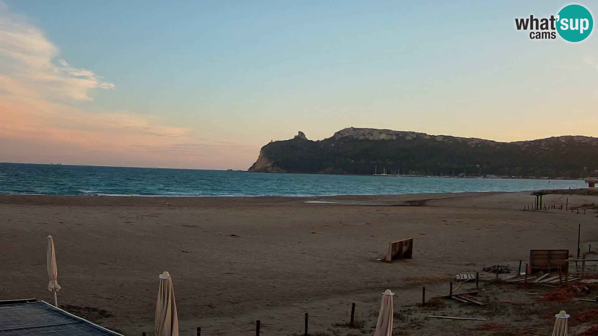 Webcam playa de Poetto | Cagliari | Cerdeña