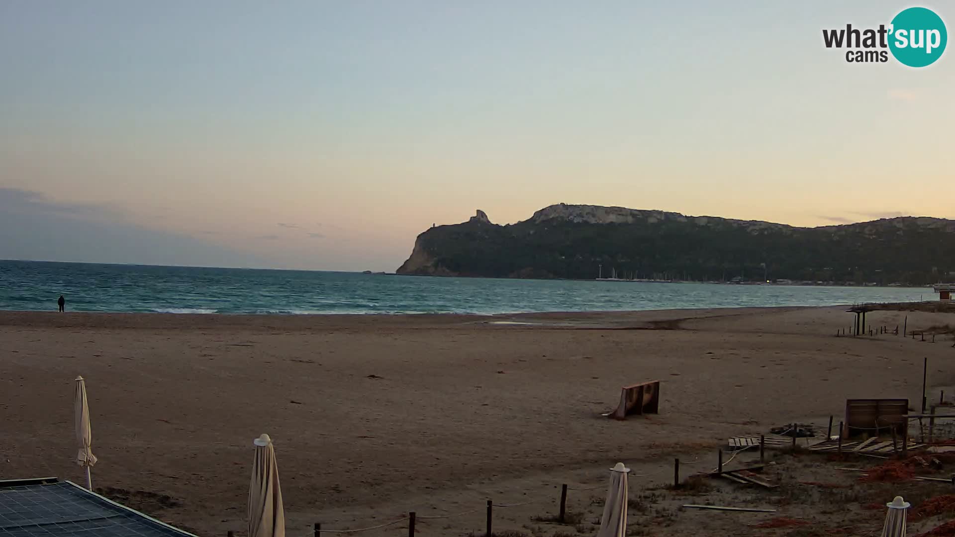 Poetto Strand Webcam | Cagliari | Sardinien