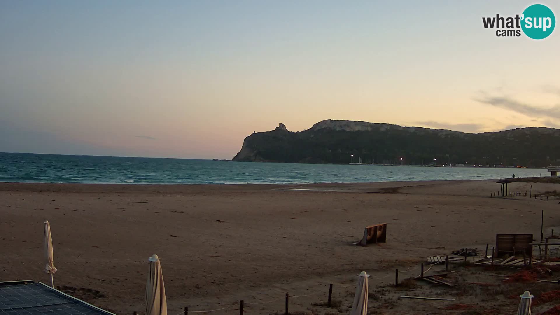 Webcam plage de Poetto | Cagliari | Sardaigne