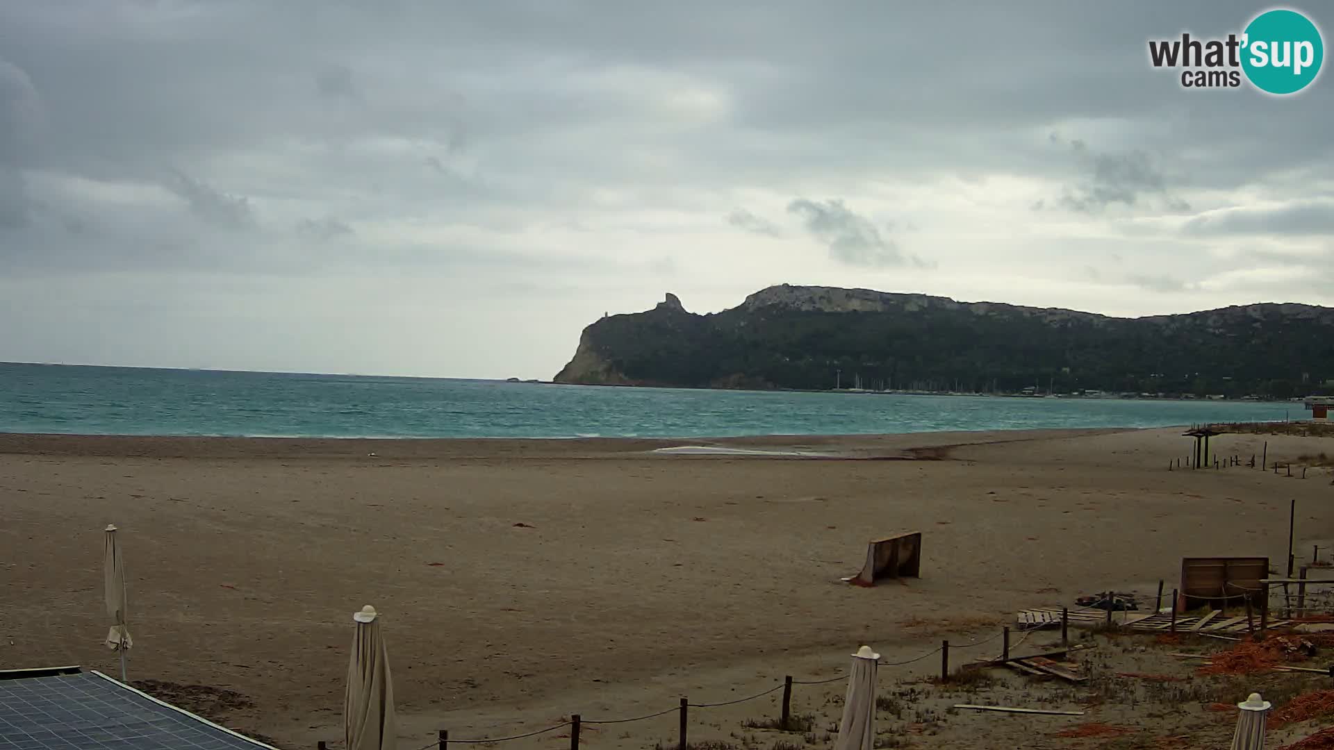 Webcam plage de Poetto | Cagliari | Sardaigne