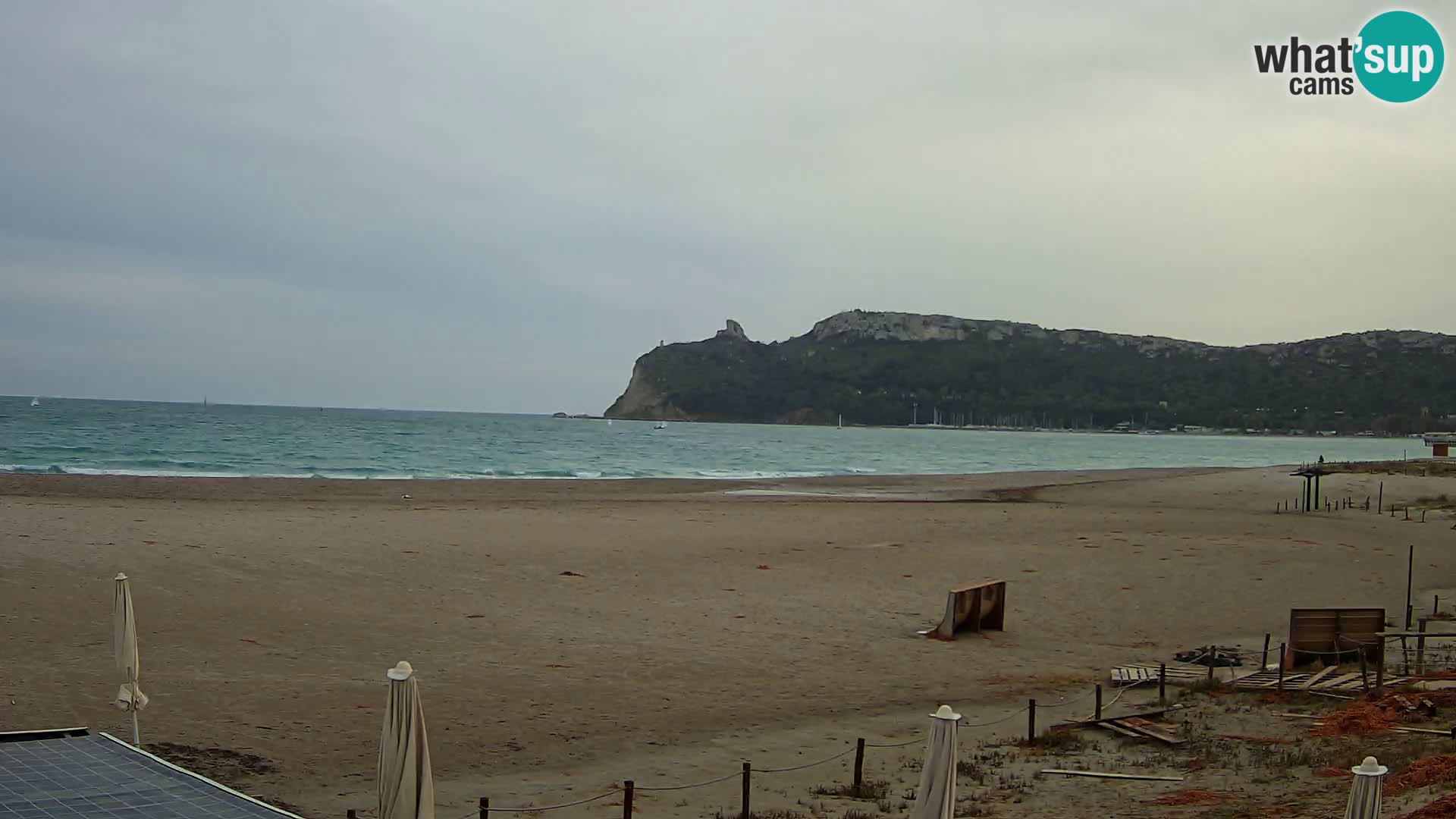 Poetto beach webcam | Cagliari | Sardinia