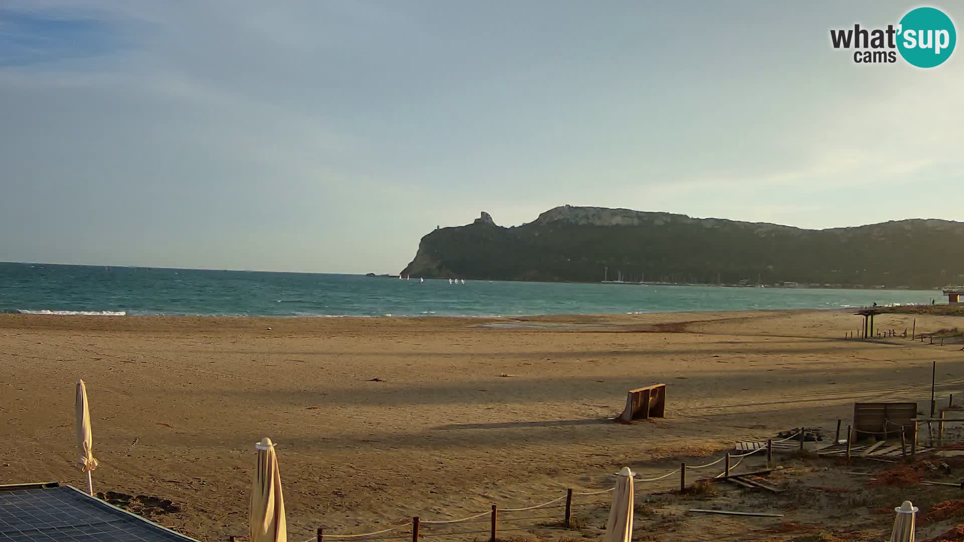 Webcam plage de Poetto | Cagliari | Sardaigne