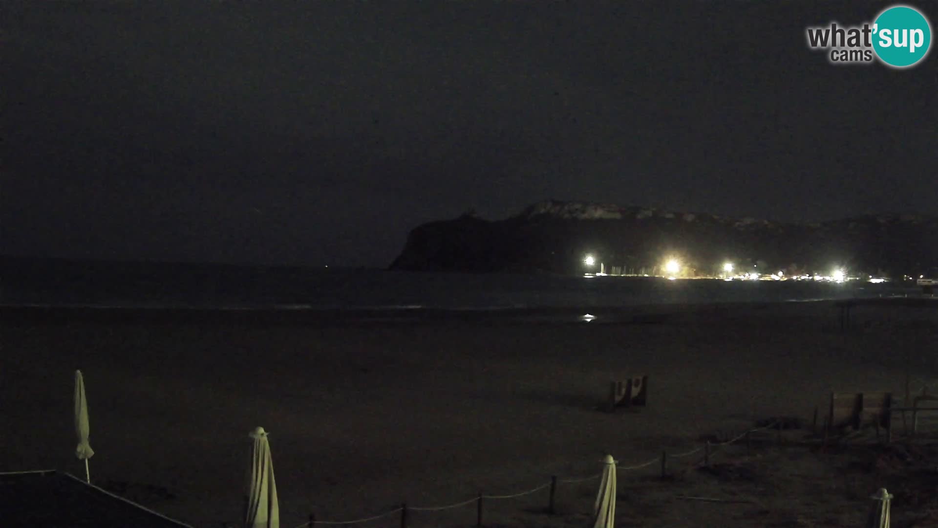 Poetto beach webcam | Cagliari | Sardinija