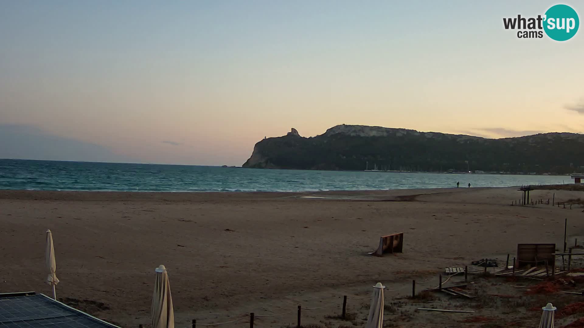 Poetto Strand Webcam | Cagliari | Sardinien