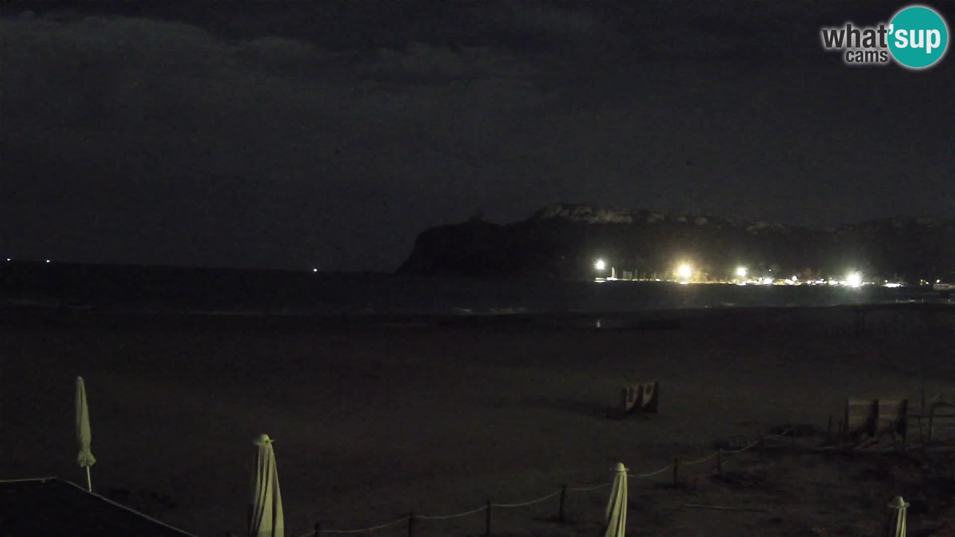 Webcam plage de Poetto | Cagliari | Sardaigne
