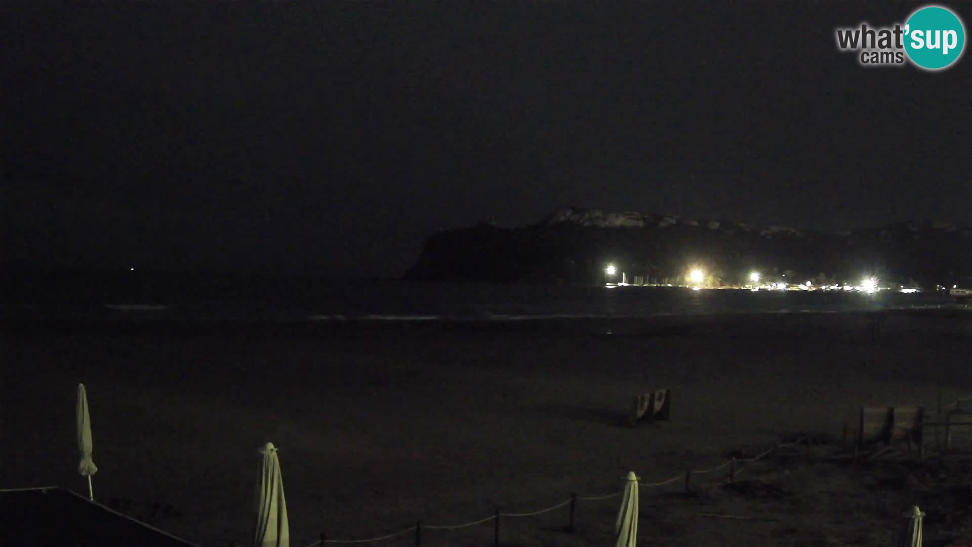Poetto beach webcam | Cagliari | Sardinija