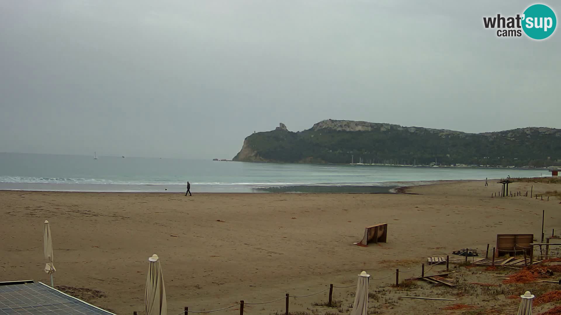 Poetto beach webcam | Cagliari | Sardinia