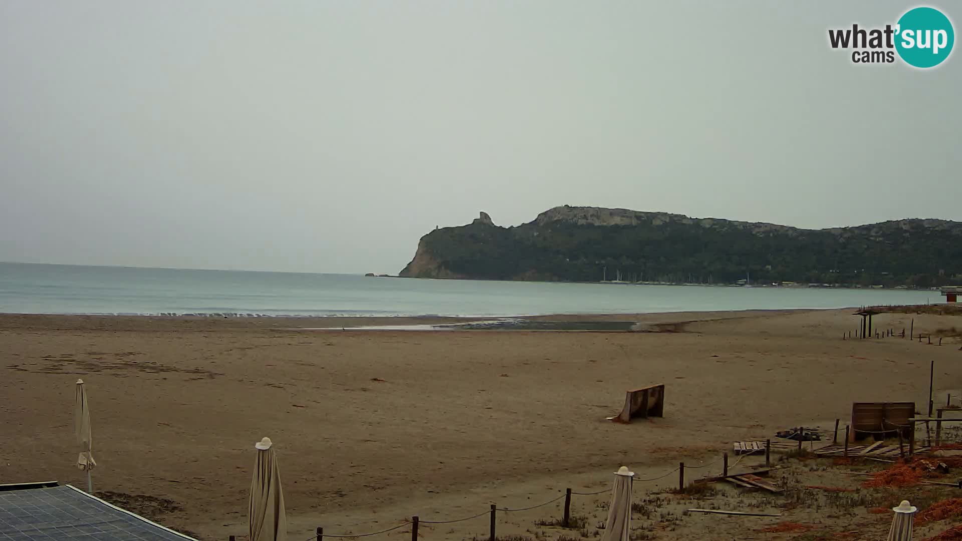 Poetto beach webcam | Cagliari | Sardinia