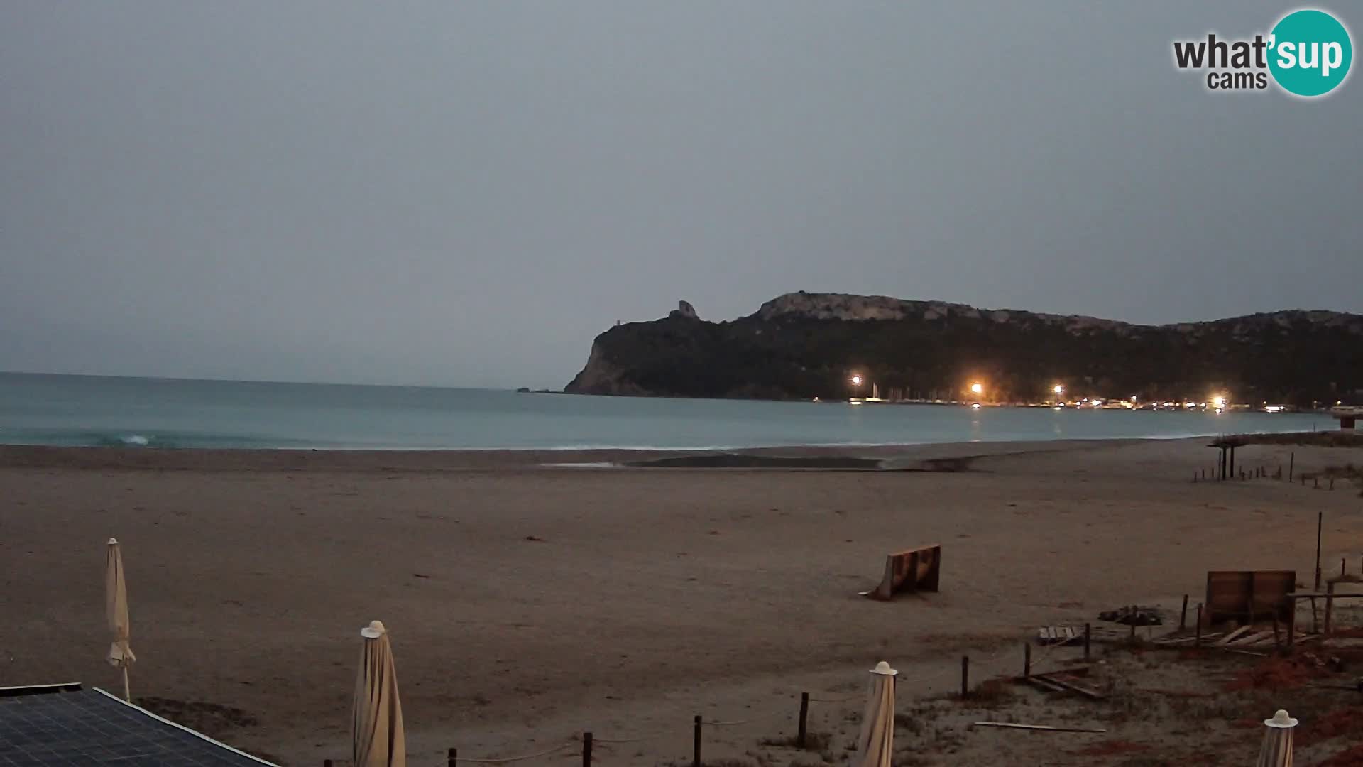 Webcam plage de Poetto | Cagliari | Sardaigne