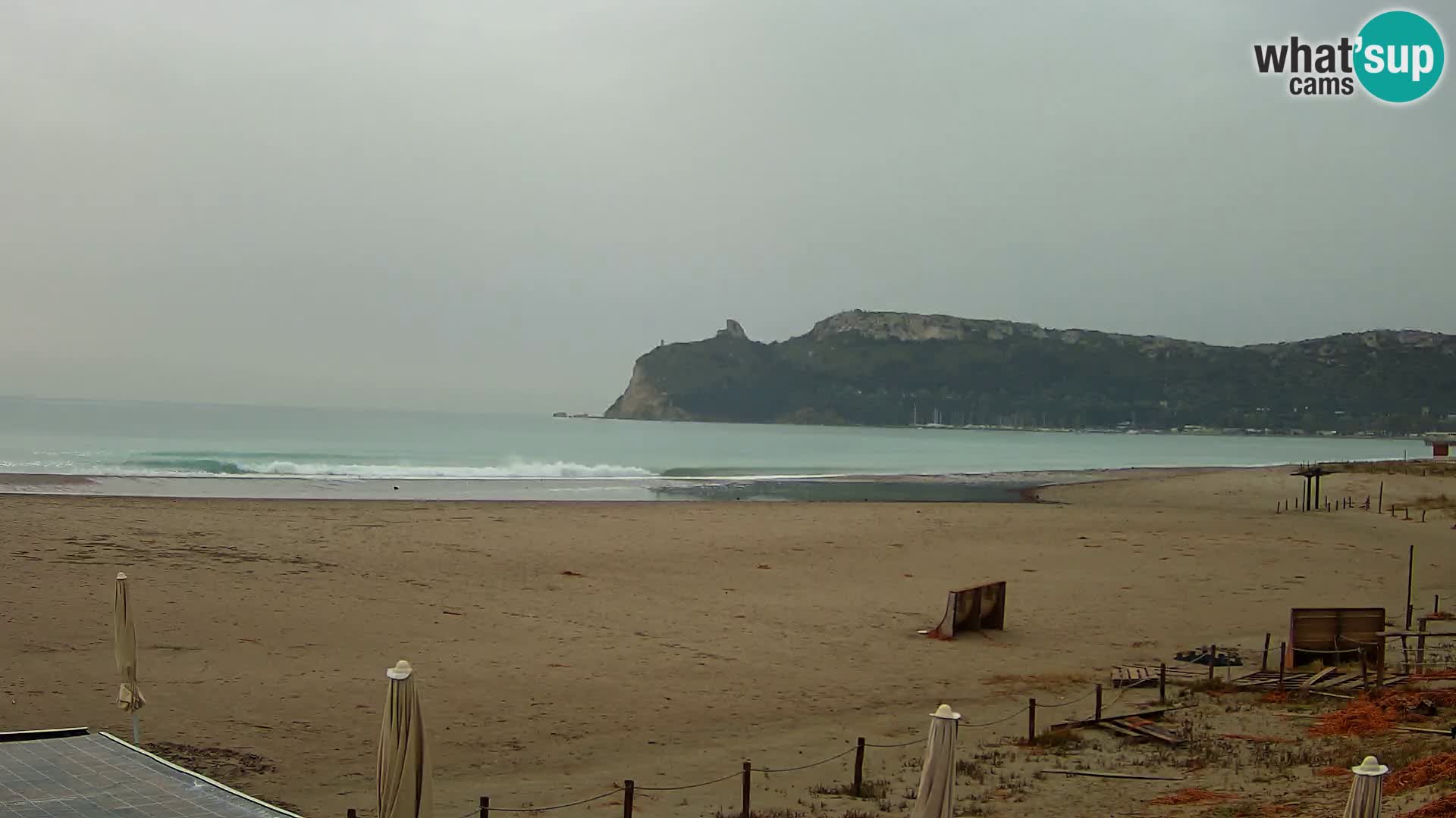 Poetto beach webcam | Cagliari | Sardinia