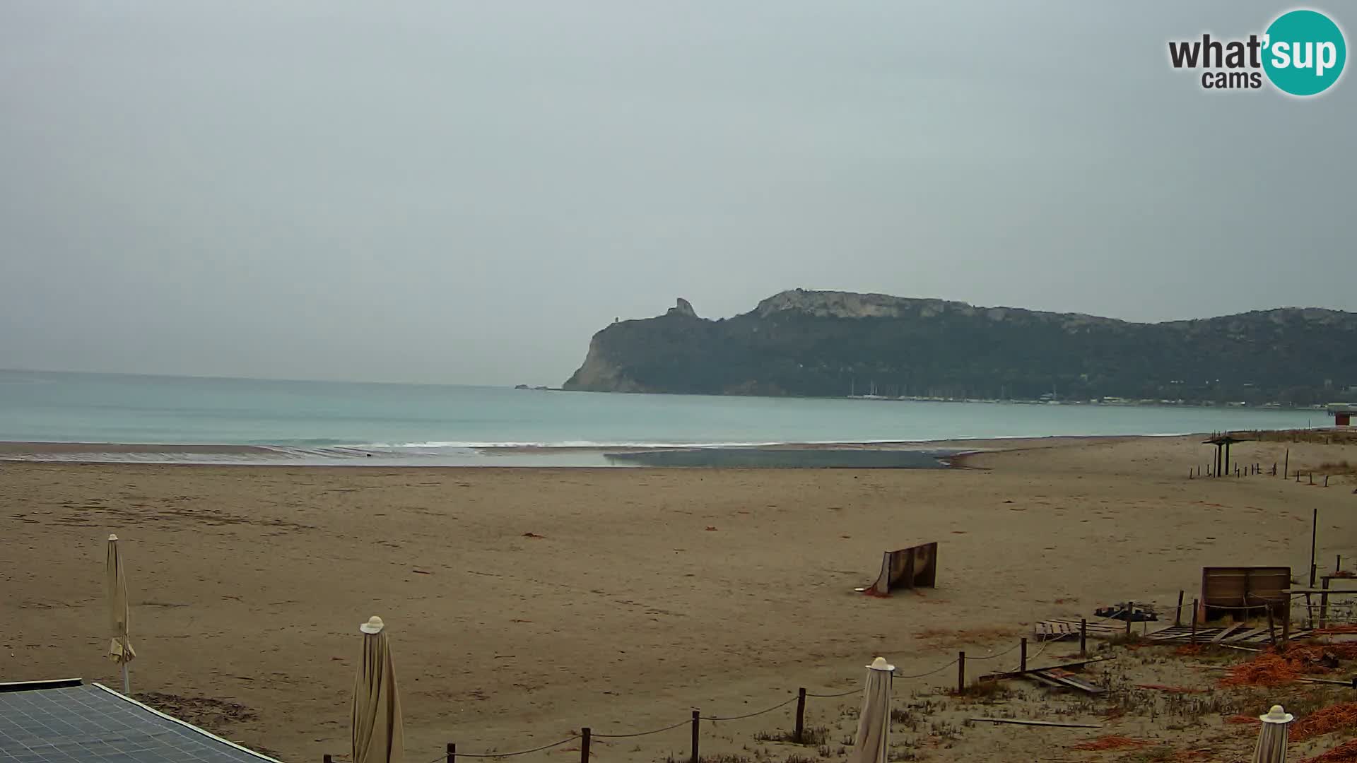 Poetto beach webcam | Cagliari | Sardinia