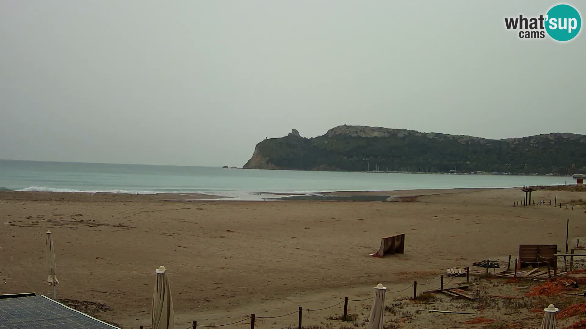 Poetto beach webcam | Cagliari | Sardinija