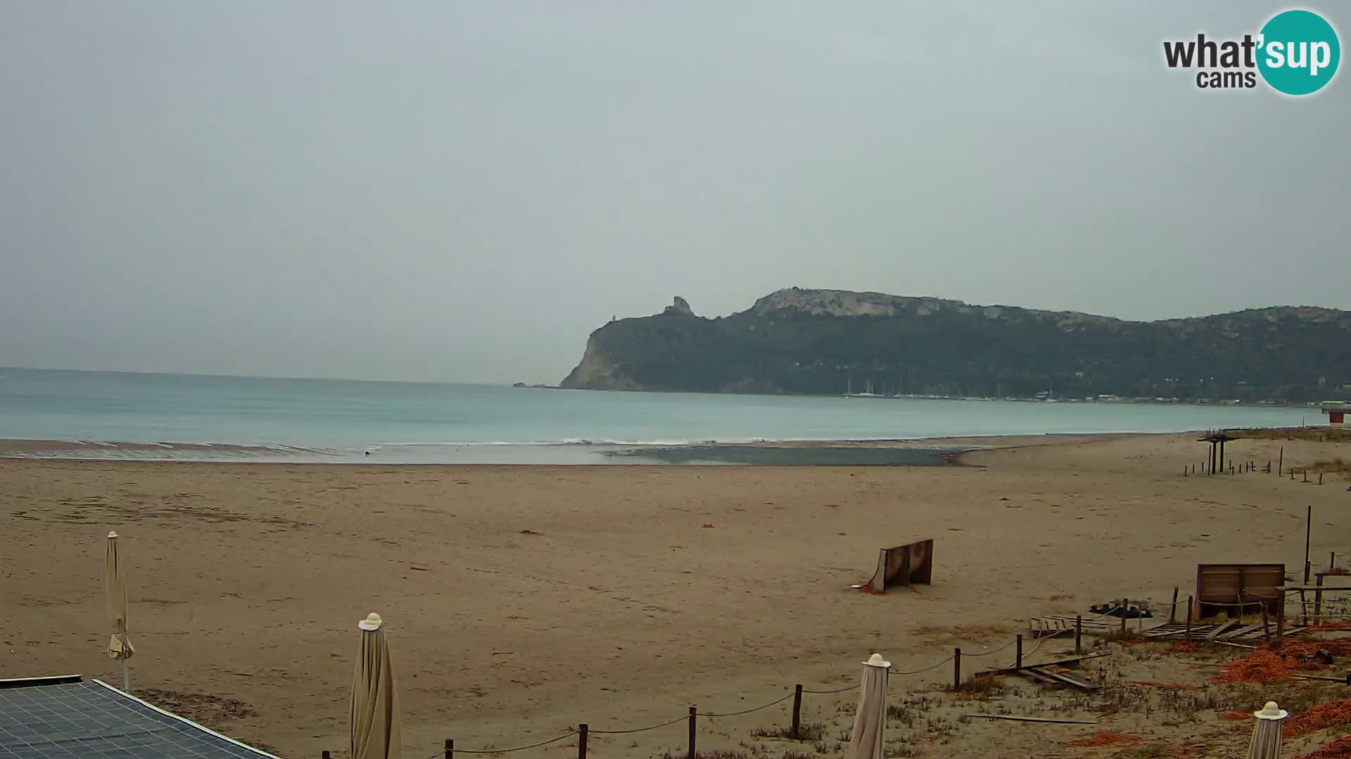 Webcam plage de Poetto | Cagliari | Sardaigne